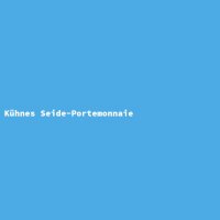 K&uuml;hnes Seide-Portemonnaie