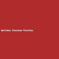 Weiches Elastan-Telefon