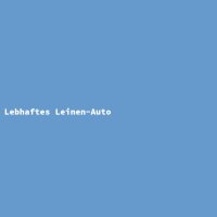 Lebhaftes Leinen-Auto