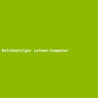 Reichhaltiger Leinen-Computer